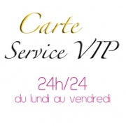 Carte service VIP